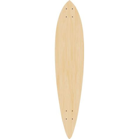 Blank Big Daddy Pintail Longboard