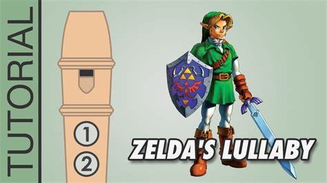 Zelda's Lullaby - Recorder Notes Tutorial - Zelda Ocarina of Time - YouTube