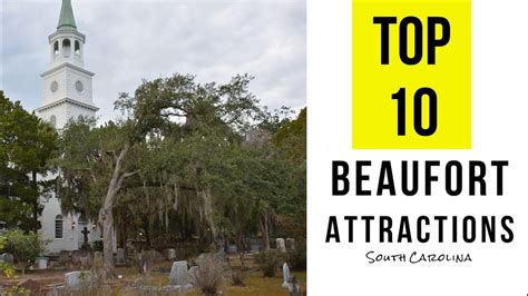 Top 10. Best Tourist Attractions in Beaufort - South Carolina - YouTube