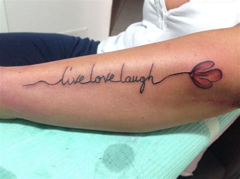 live love laugh | Hand tattoos, Love tattoos, Laugh tattoo