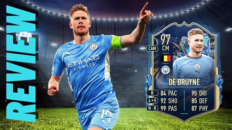 The Best Passing In FIFA 23!?😍97 TOTS Kevin De Bruyne Player Review ...