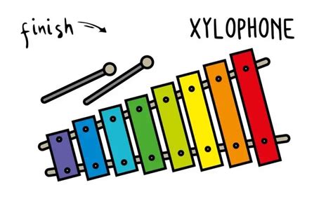 Xylophone Drawing