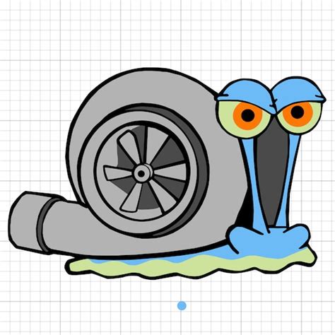 Turbo Snail SVG Digital File | Etsy