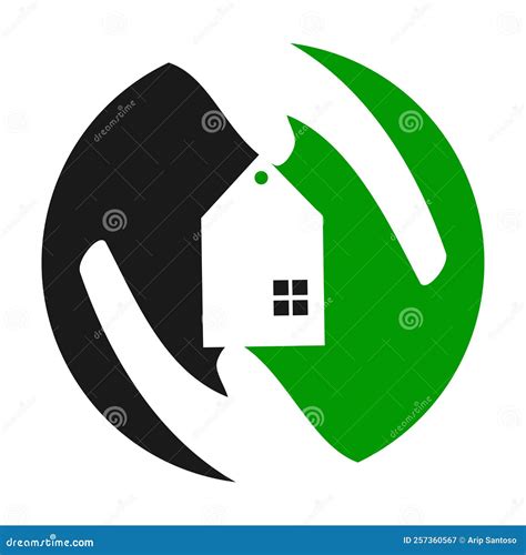 Team Real Estate Logo Template Isolated Stock Vector - Illustration of house, insurance: 257360567