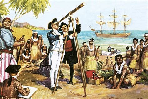 Who after anchoring off hawaii in 1779 was mistaken for the god lono ...