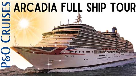 Arcadia Cruise Ship Facilities