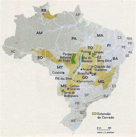 Cerrado Map