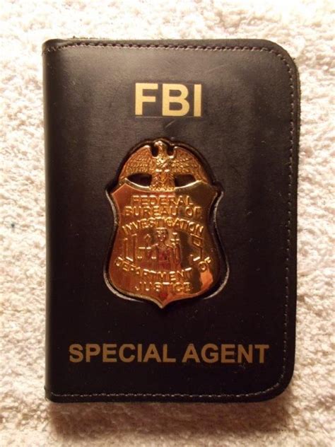 Printable Fbi Badge Template