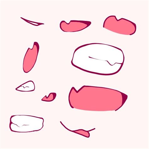 Mouths 2# | Anime mouth drawing, Anime art tutorial, Art inspiration ...