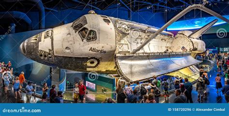 Florida, USA - Shuttle Inside the Kennedy Space Center Editorial Photo ...