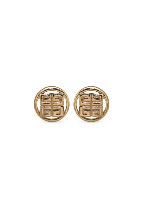 Givenchy Circular Logo Earrings | Rent Givenchy jewelry for $40/month