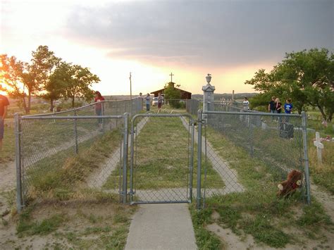 Wounded Knee Cemetery | The gate at Wounded Knee Cemetery | Flickr