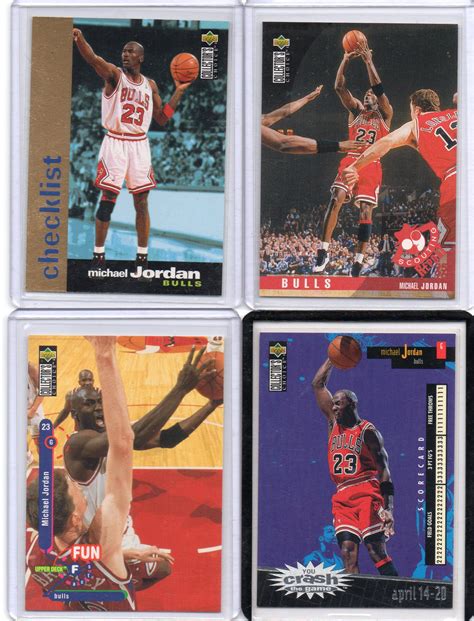 Lot Detail - MICHAEL JORDAN BASKETBALL CARD COLLECTION