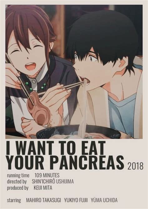 polaroid poster i want to eat your pancreas | Anime films, Anime shows ...