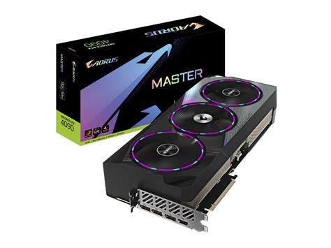 GIGABYTE AORUS GeForce RTX 4090 Master 24G Graphics Card, 3X WINDFORCE ...