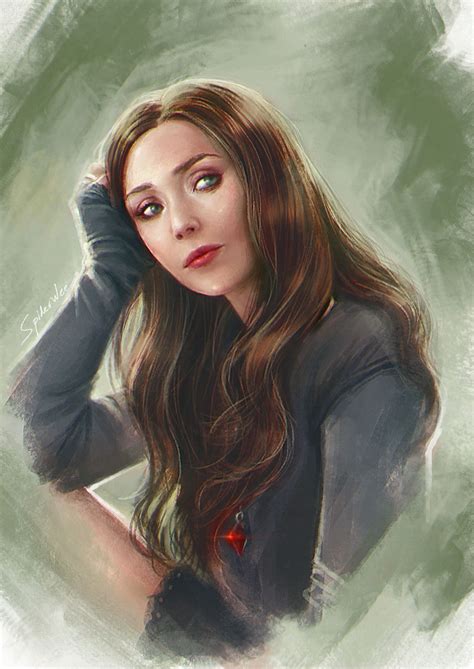 Wanda , SpiderWee . on ArtStation at https://www.artstation.com/artwork/l6rRV | Scarlet witch ...