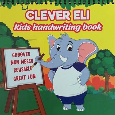 Clever Eli Book Set | Children Handwriting Book- Print and Cursive