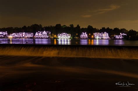 Boathouse Row, Schuylkill River, USA