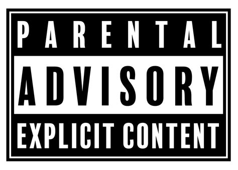 Parental Advisory Explicit Content Warning Free Vector in .AI, .EPS Format - TemplatePocket