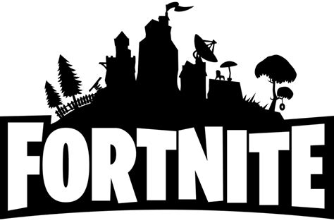 Fortnite Logo Black And White Png - Free PNG Images png - Free PNG ...