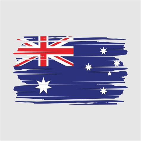 Australia Flag Brush Vector 20527197 Vector Art at Vecteezy