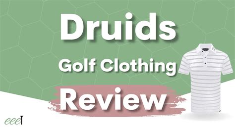 Druids Golf Clothing Review 2023 [Is It Good?] - eeegolf