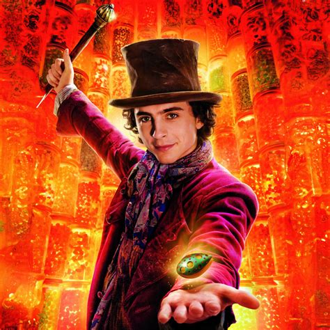 1024x1024 Timothee Chalamet In Wonka Movie 1024x1024 Resolution HD 4k Wallpapers, Images ...