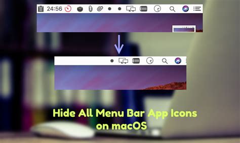 How to Hide All Menu Bar App Icons on macOS