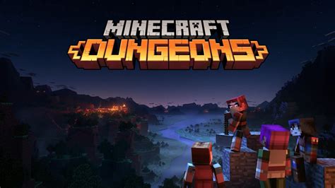 Minecraft Dungeons launches April 2020