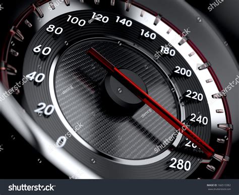 3d Illustration Car Speedometer High Speed Stock Illustration 166513382 | Shutterstock