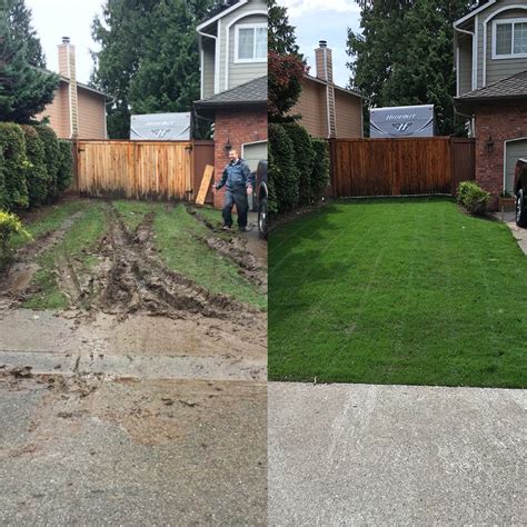 Before and after VersiGrid DIY grass paver installation! Keep grass green and prevent mud on ...