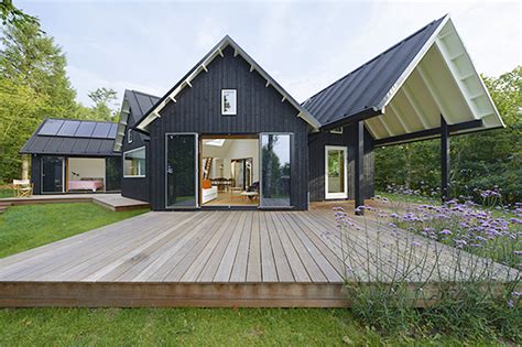 Gorgeous Star-Shaped Village House Soaks Up Natural Light in Denmark