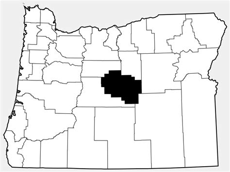 Crook County, OR - Geographic Facts & Maps - MapSof.net