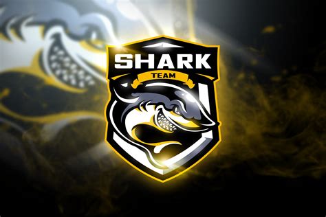 Shark Team - Mascot & Esport Logo | Branding & Logo Templates ...