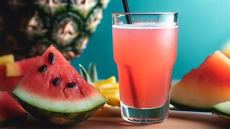 Cooling Pineapple Watermelon Juice Recipe That Make You Hydrated - YouTube