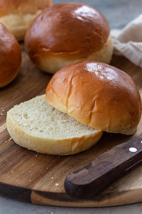 The Fluffiest Brioche Buns Recipe - Olivia's Cuisine