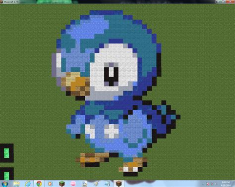 Pixel Piplup by lopmon12 on DeviantArt