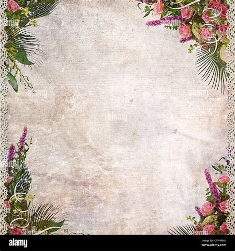 vintage wedding background Stock Photo - Alamy