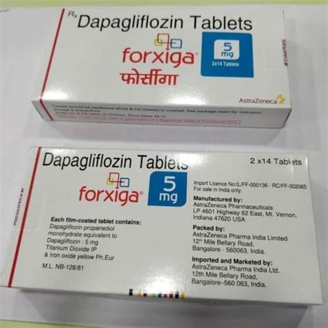 Dapagliflozin Tablets 10 AND 5 MG at Rs 1870/box | Daparyl 10 in Nagpur ...