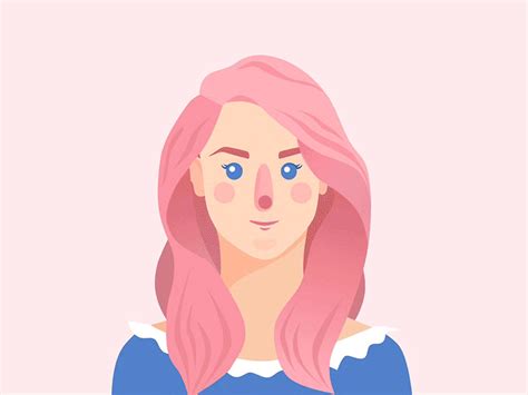 Portrait by Cabbage on Dribbble