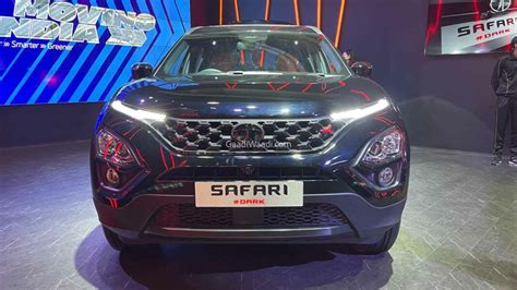 Tata Nexon, Harrier & Safari Red Dark Editions To Launch Soon, Teased