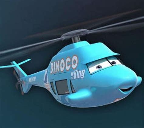 Dinoco Helicopter - The transport helicopter used by the Dinoco team is based on a Bell 430 ...