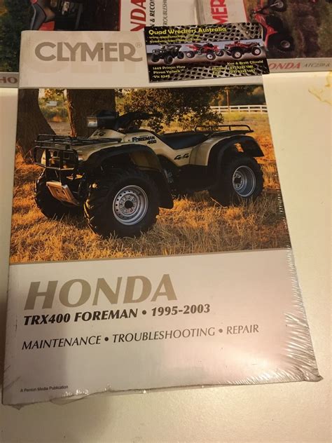 HONDA TRX 400 4X4 FOREMAN FM CLYMER WORKSHOP MANUAL