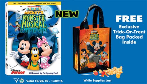 Disney Movie Rewards Canada Coupons: Save $6 Off Mickey Mouse Clubhouse- Mickey's Monster ...