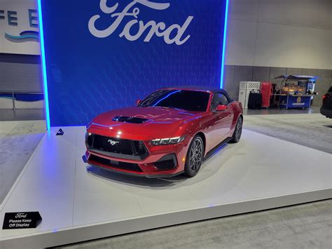 S650 Convertible GT at the 2023 San Diego International Auto Show | Mustang7G - 2024+ S650 ...