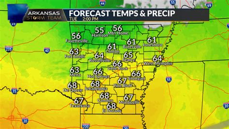 Arkansas Storm Team Forecast: More sunshine, cool temperatures through ...