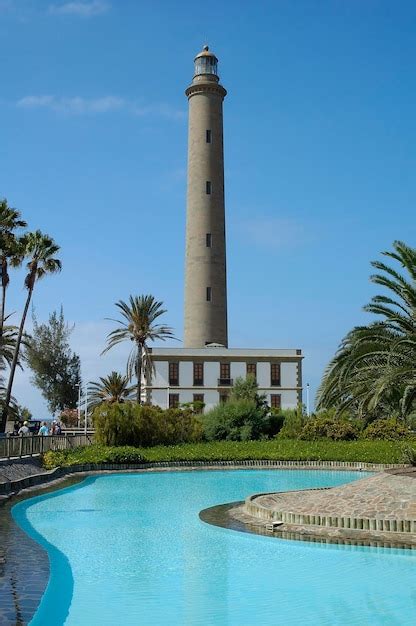 Premium Photo | Maspalomas lighthouse