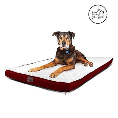 Large Memory Foam Dog Bed With Removable C