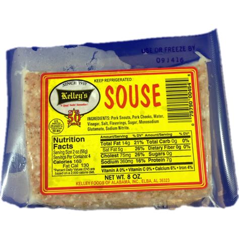 Kelley's Souse | Pre-Packaged Lunch Meat | Pic-N-Sav