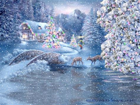 Beautiful Christmas Angels Desktop Wallpaper - WallpaperSafari